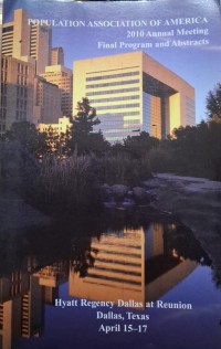 Image of 2010 Annual Meeting Final Program and Abstracts