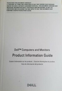 Image of Dell tm Computers and Monitors : Product Information Guide