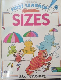 Image of Sizes: usborne first learning