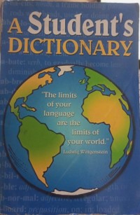 Image of A student dictionary