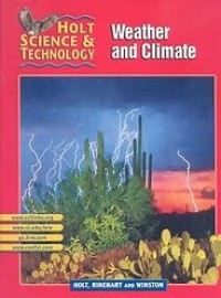 Image of Holt science & technolgy: weather and climate