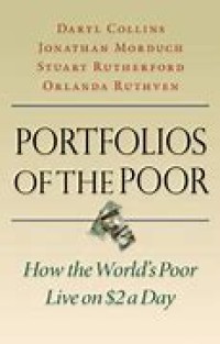 Image of Portfolis of the poor : how the world's poor live on $2 a day