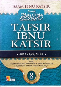 Image of Tafsir Ibnu Katsir : juz 21,22,23,24
