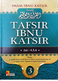 Image of Tafsir Ilmu Katsir : juz 4,5,6